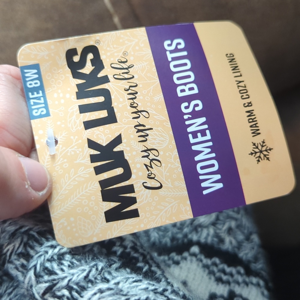 MUK LUKS Women's Janie Knit Cuff Mid-Calf Boot - Picture 9 of 9